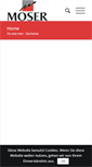Mobile Screenshot of ewaldmoser.de