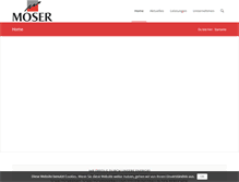 Tablet Screenshot of ewaldmoser.de